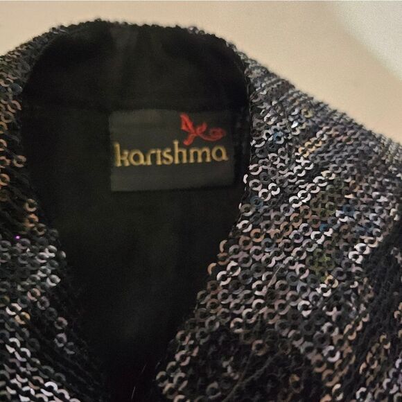 Karishma dress sequences/ Embellished Women's XS Pre-owned - Picture 8 of 9